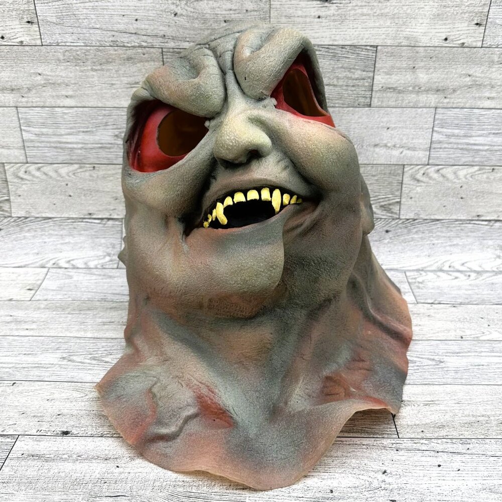 2000 The Paper Magic Group Halloween Scary Goblin Rubber Mask w/Teeth
